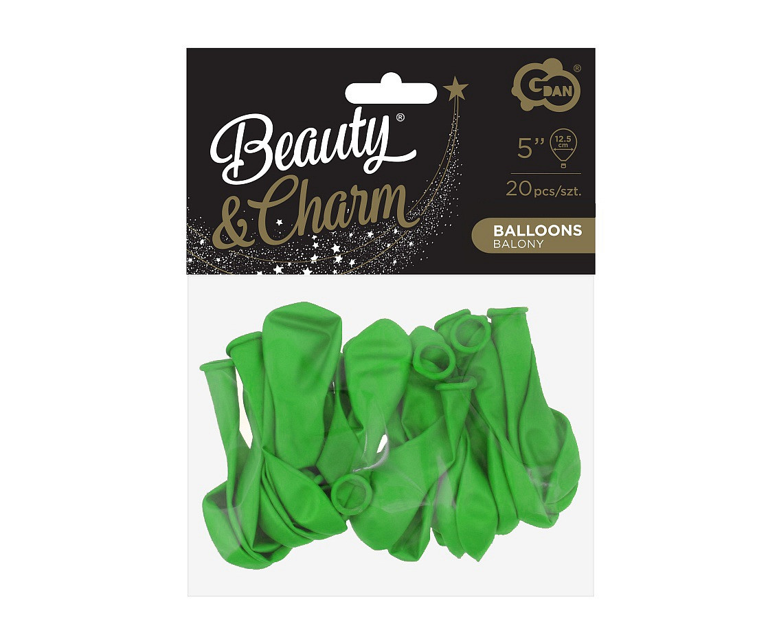 Balloons B&C 5", pastel green, 20pcs