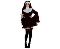 Naughty Nun role-play set for adult (hood, dress), size S