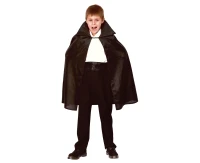 Black Vampire Cape for children (cape), one size