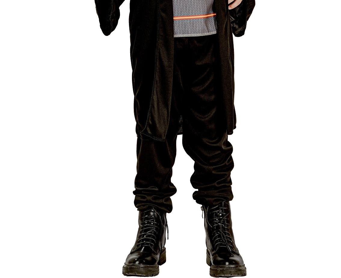 Wizard role-play set for kids (hat, shirt, coat, pants), size 120/130 cm