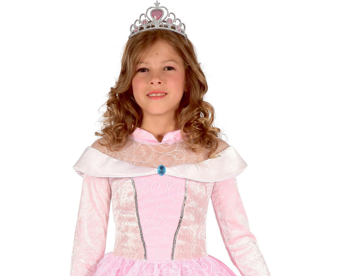 Lovely Princess role-play set for kids (dress, crown), size 110/120 cm