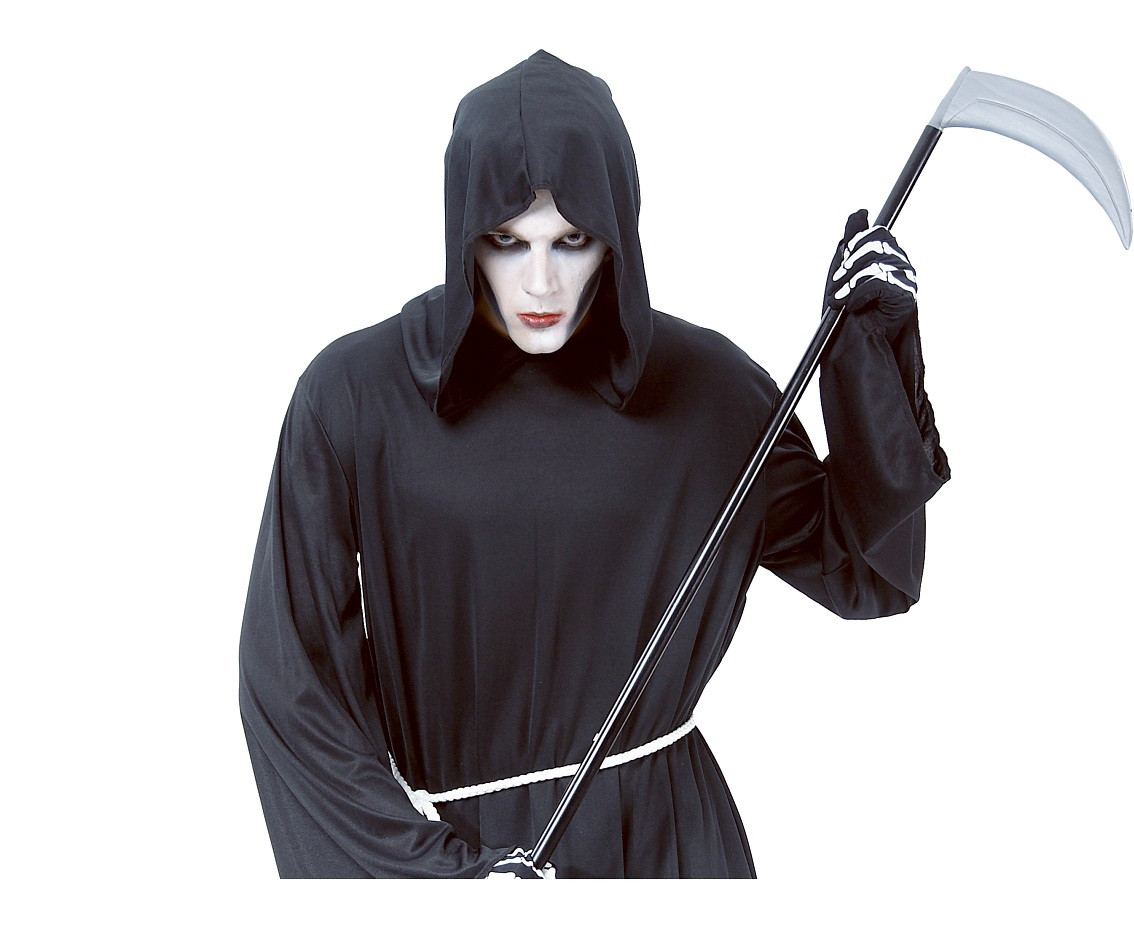 Grim Reaper role-play set for adult (hooded robe, belt), one size
