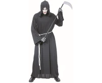 Grim Reaper role-play set for adult (hooded robe, belt), one size