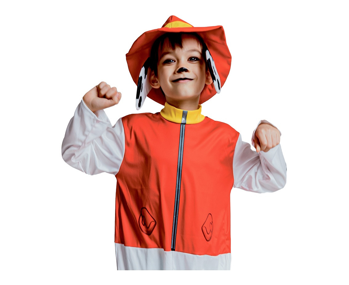 Dog Brigade-Firefighter role-play set for kids (jumpsuit, hat), size 92/104 cm EOL