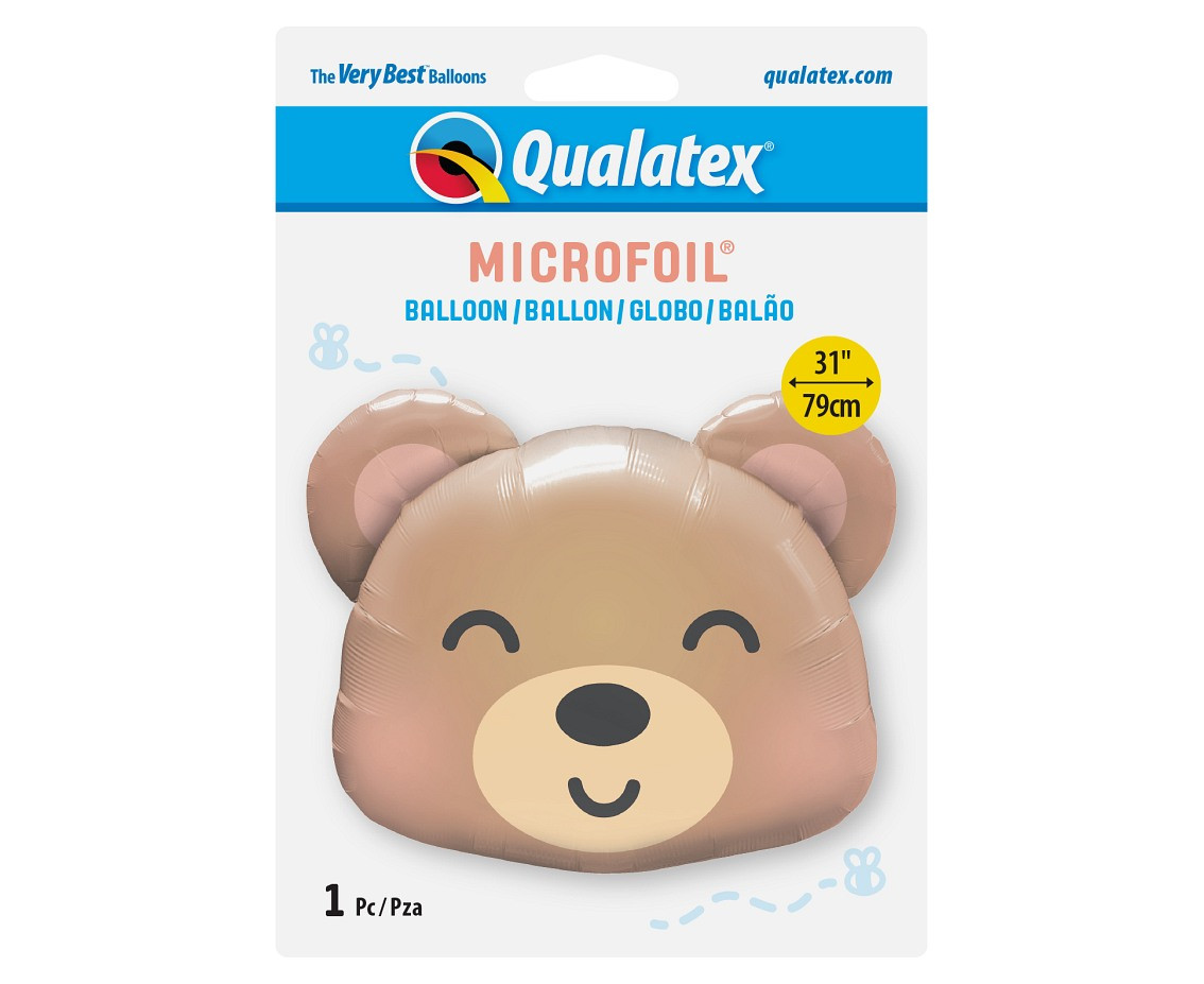 Foil balloon QL 31" SHP "Baby Bear" EOL