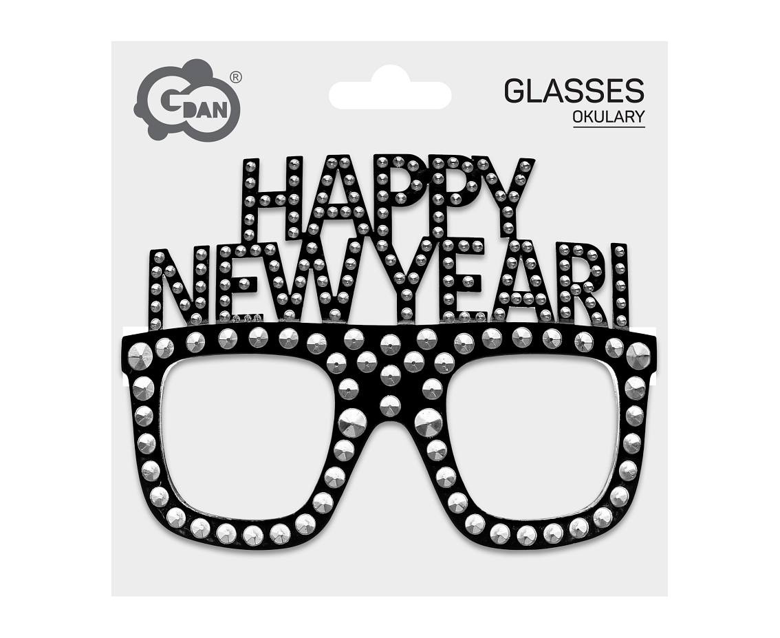 HNY Glasses, diamond