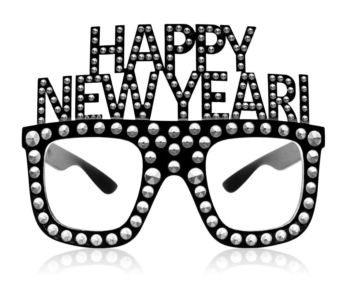 HNY Glasses, diamond