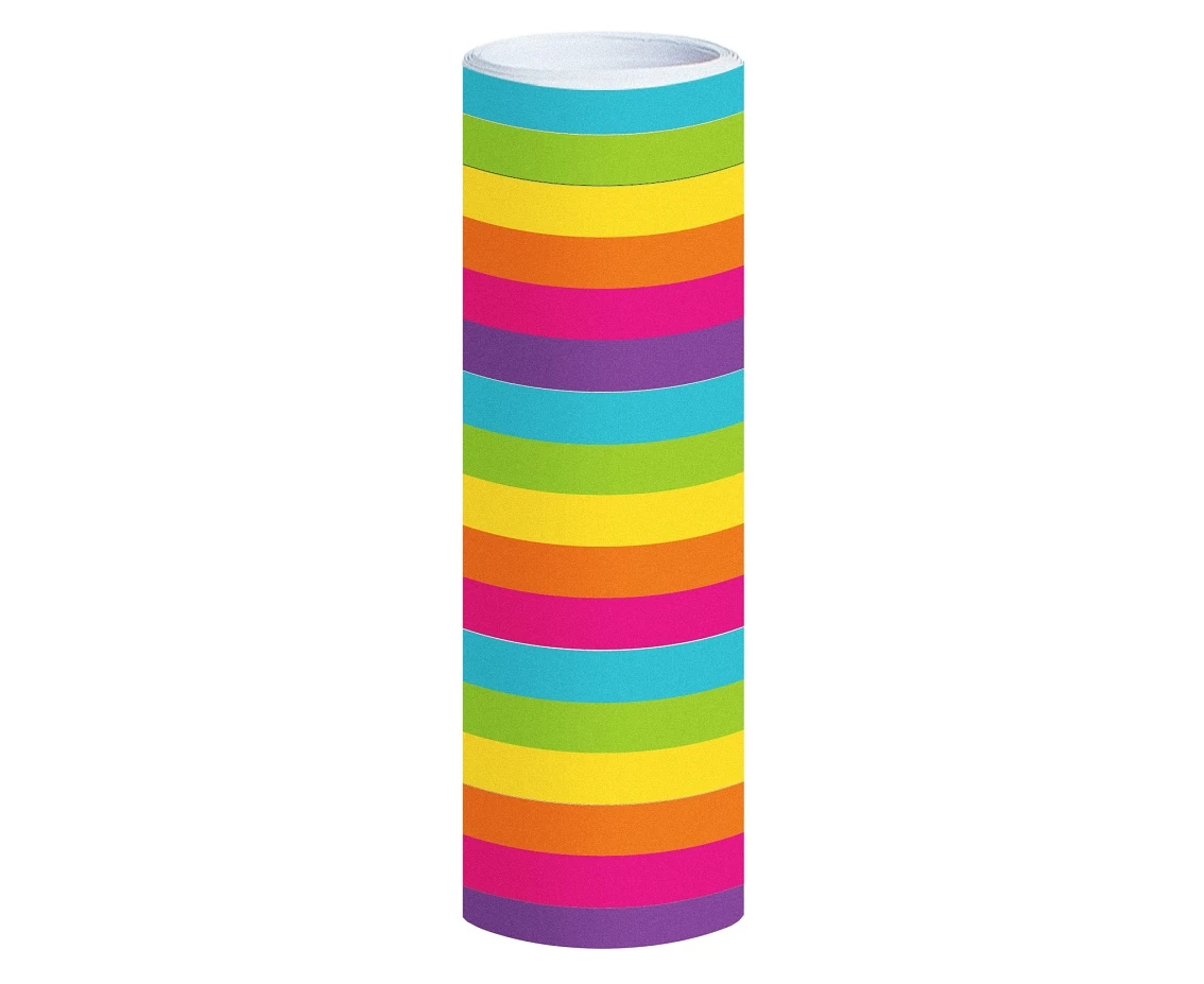 Streamer Coloured Stripes, 18p/4m