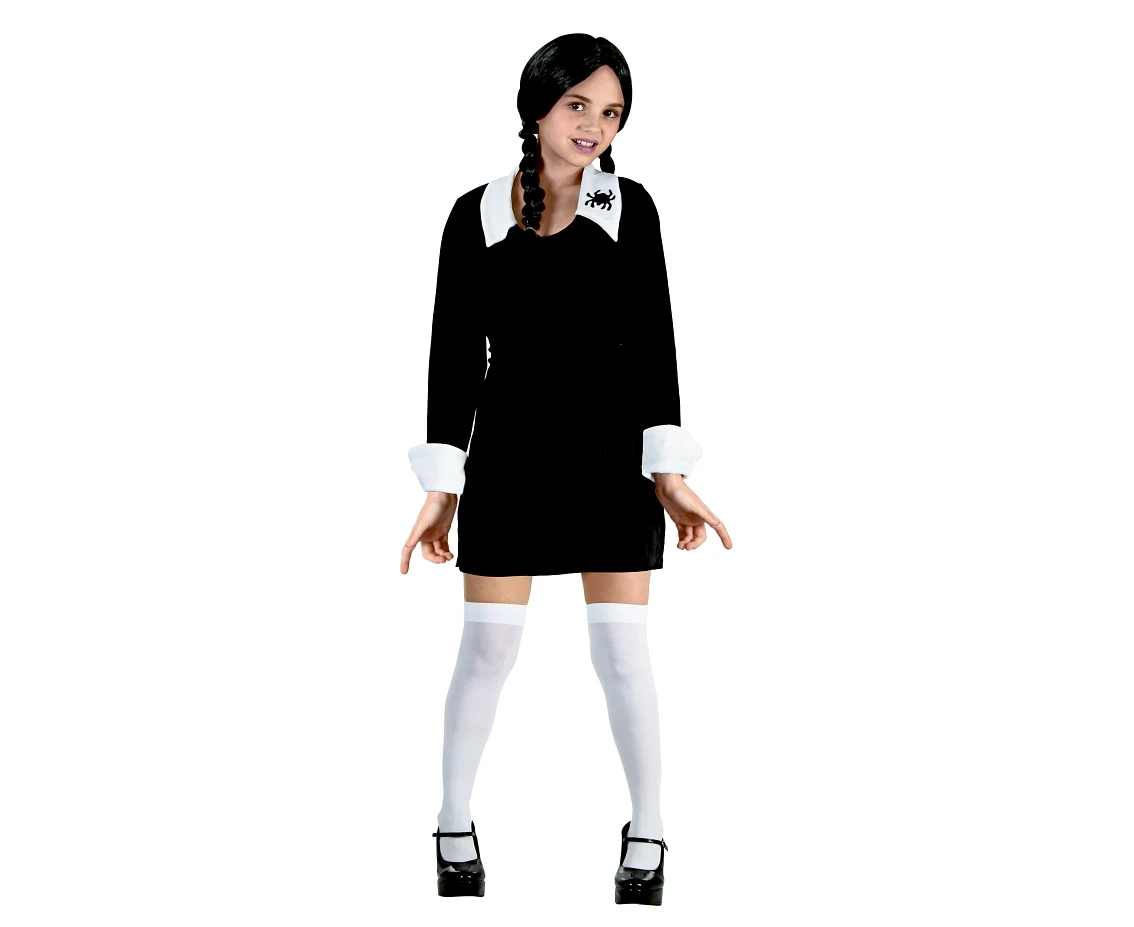 Gothic schoolgirl Costume for children (dress), size 130/140 cm