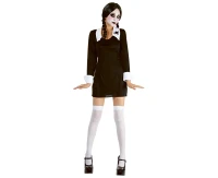 Gothic schoolgirl costume for adult (dress), size M