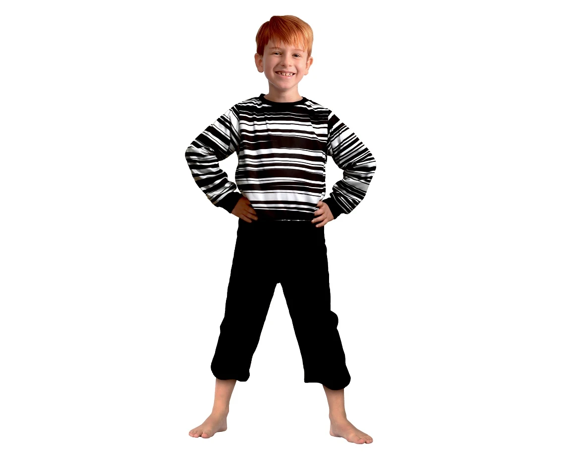 Gothic brother role-play set (top, pants) size 120/130 cm EOL