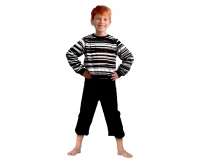 Gothic brother role-play set (top, pants) size 120/130 cm EOL
