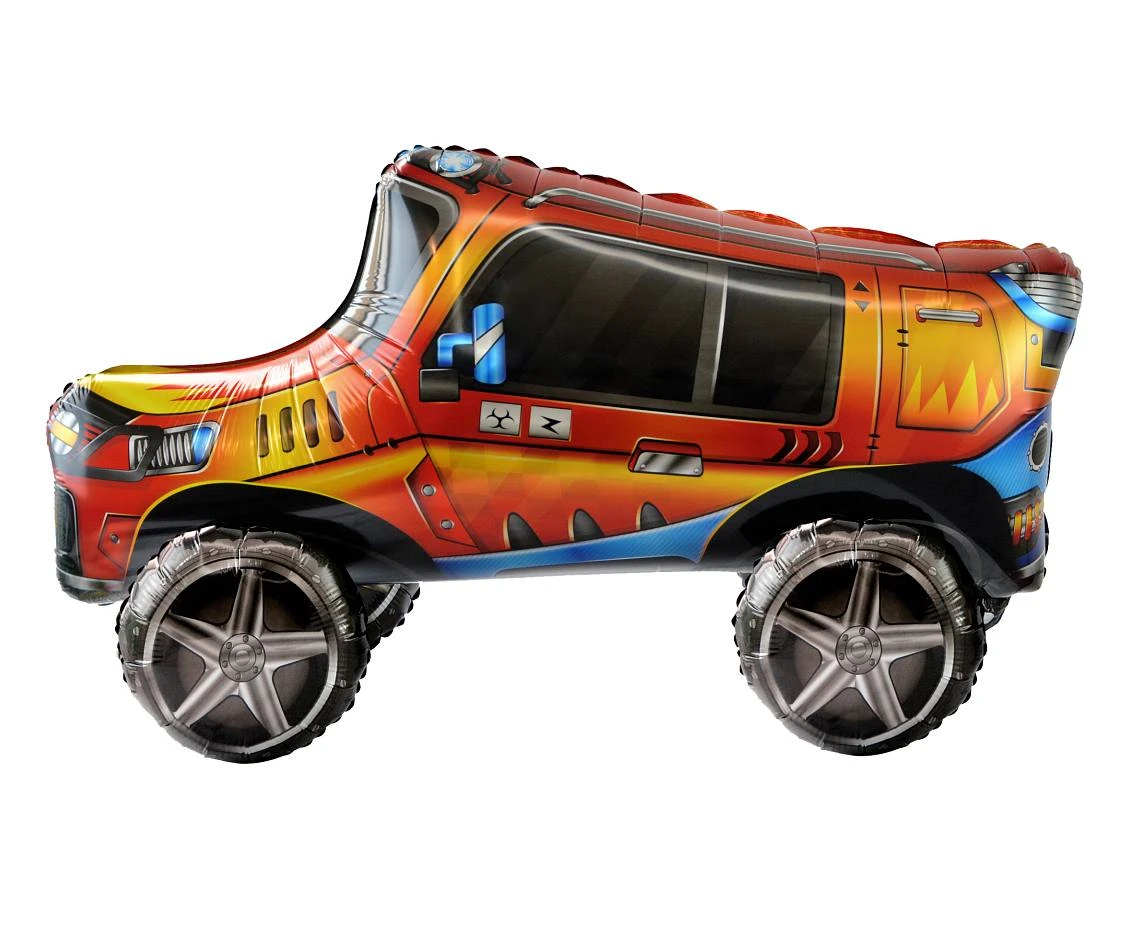 Foil balloon Jeep 3D, 89x45x37 cm EOL
