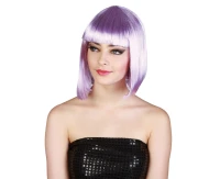Pop star violet wig