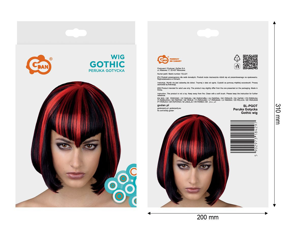 Gothic wig
