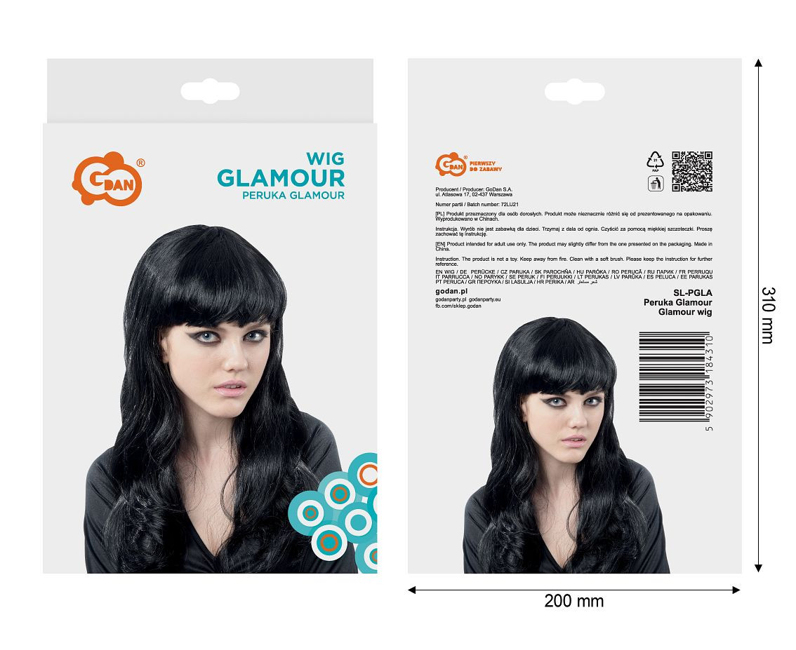 Glamour wig