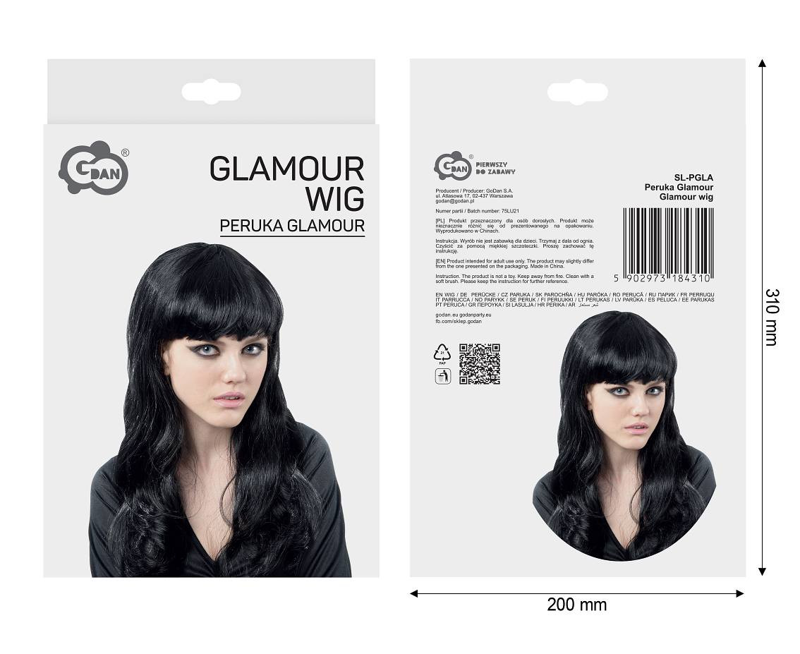 Glamour wig