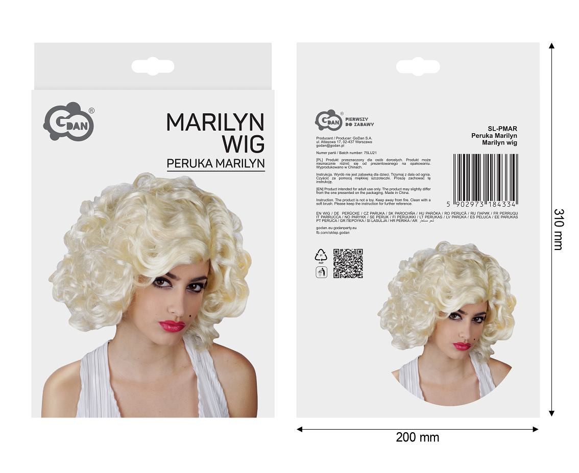 Marilyn wig