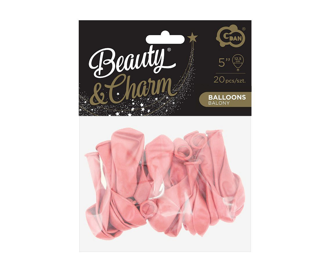 Balloons B&C 5", macaron light pink, 20pcs