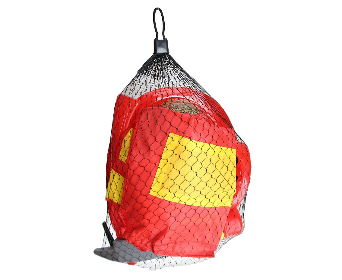 Fireman Set (vest, helmet, fire extinguisher, hatchet, goggles)