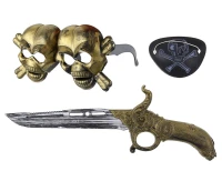 Pirate Set (sword, eye patch, glasses)