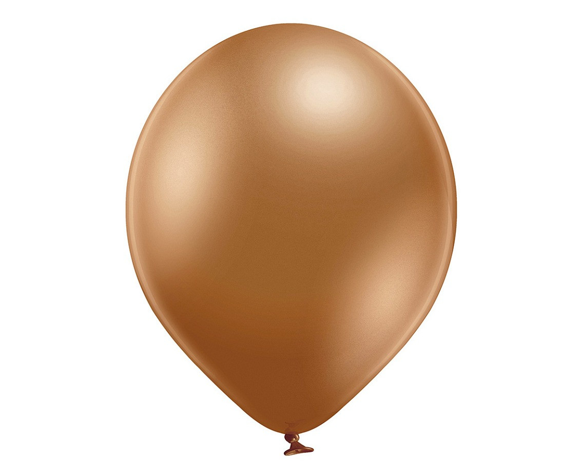 Balloons Belbal 12", B105-607, glossy copper, 50pcs