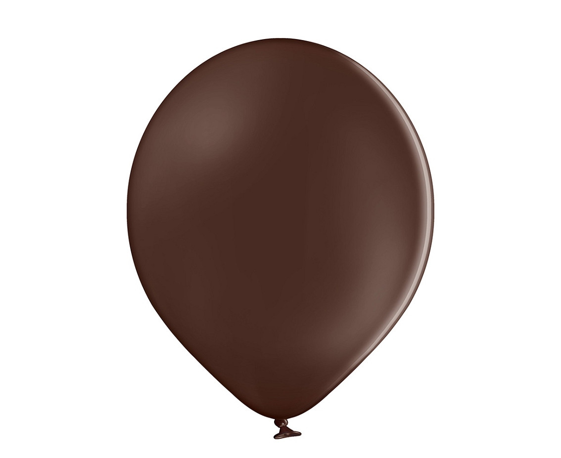 Balloons Belbal 12", B105-149, pastel cocoa brown, 50pcs EOL