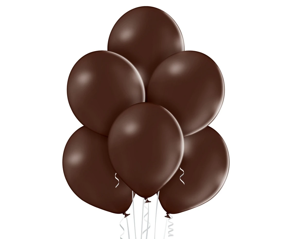 Balloons Belbal 12", B105-149, pastel cocoa brown, 50pcs EOL