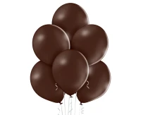 Balloons Belbal 12", B105-149, pastel cocoa brown, 50pcs EOL