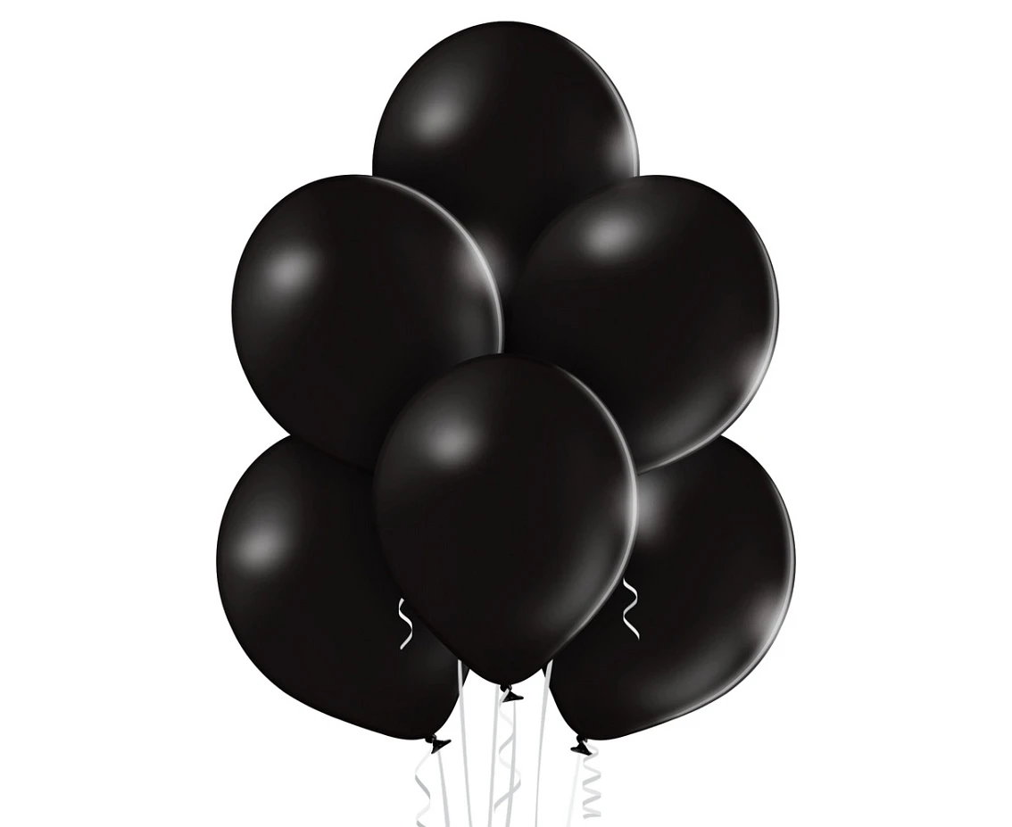 Balloons Belbal 12", B105-025, pastel black, 50pcs EOL