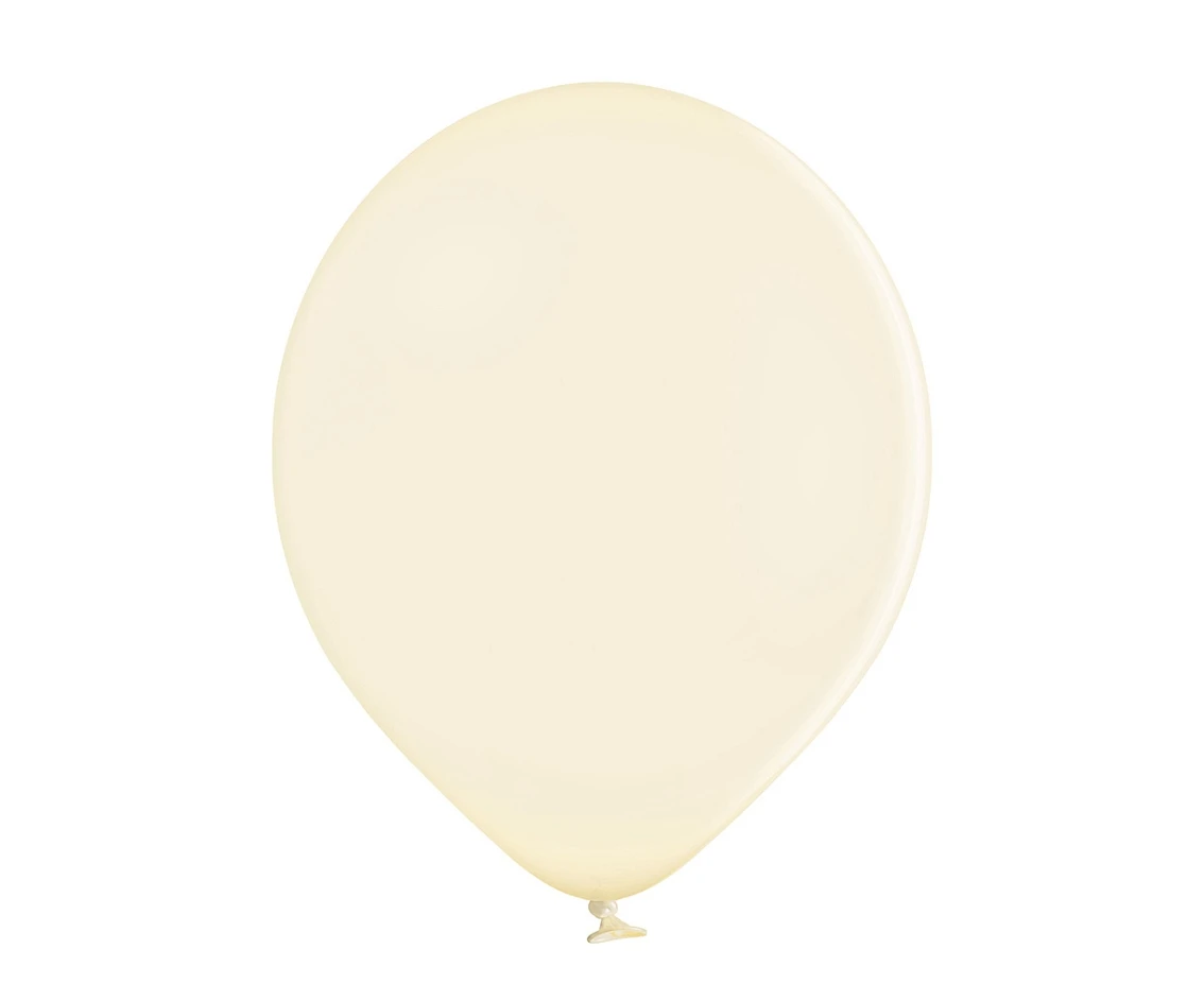 Balloons Belbal 10,5", B85-016, pastel vanilla, 50pcs EOL
