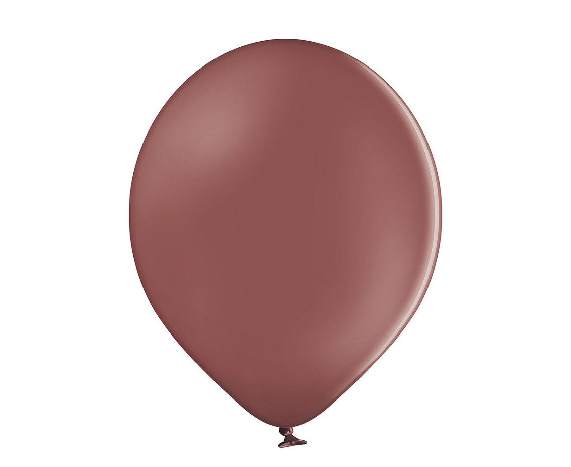 Balloons Belbal 12", B105-486, pastel brown burlwood, 100pcs
