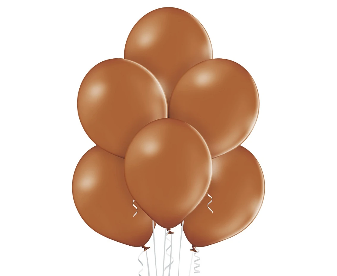 Balloons Belbal 12", B105-494, pastel mocca, 100pcs