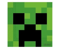 Paper napkins Minecraft, 33x33 cm, 20 pcs.