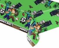 Plastic table cover Minecraft, 120x180 cm