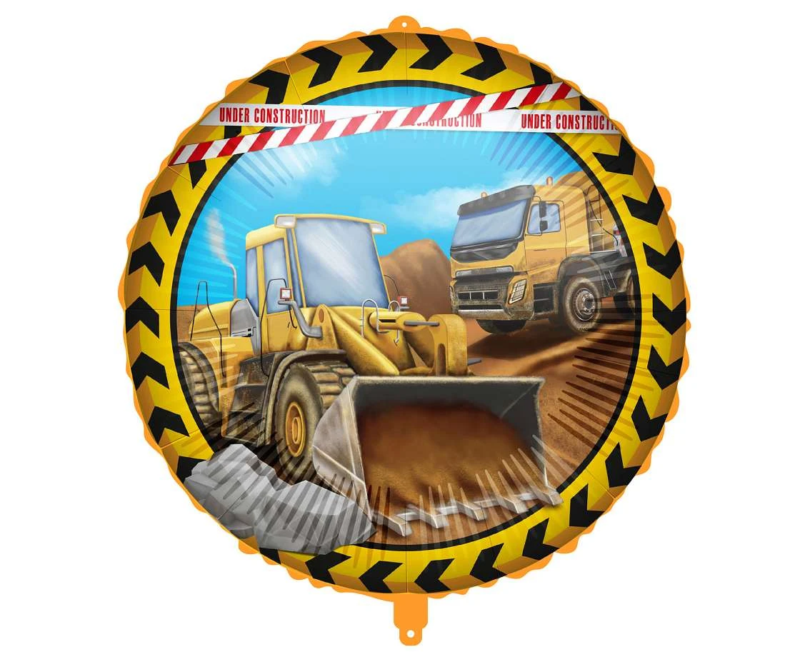Foil balloon 18" Construction