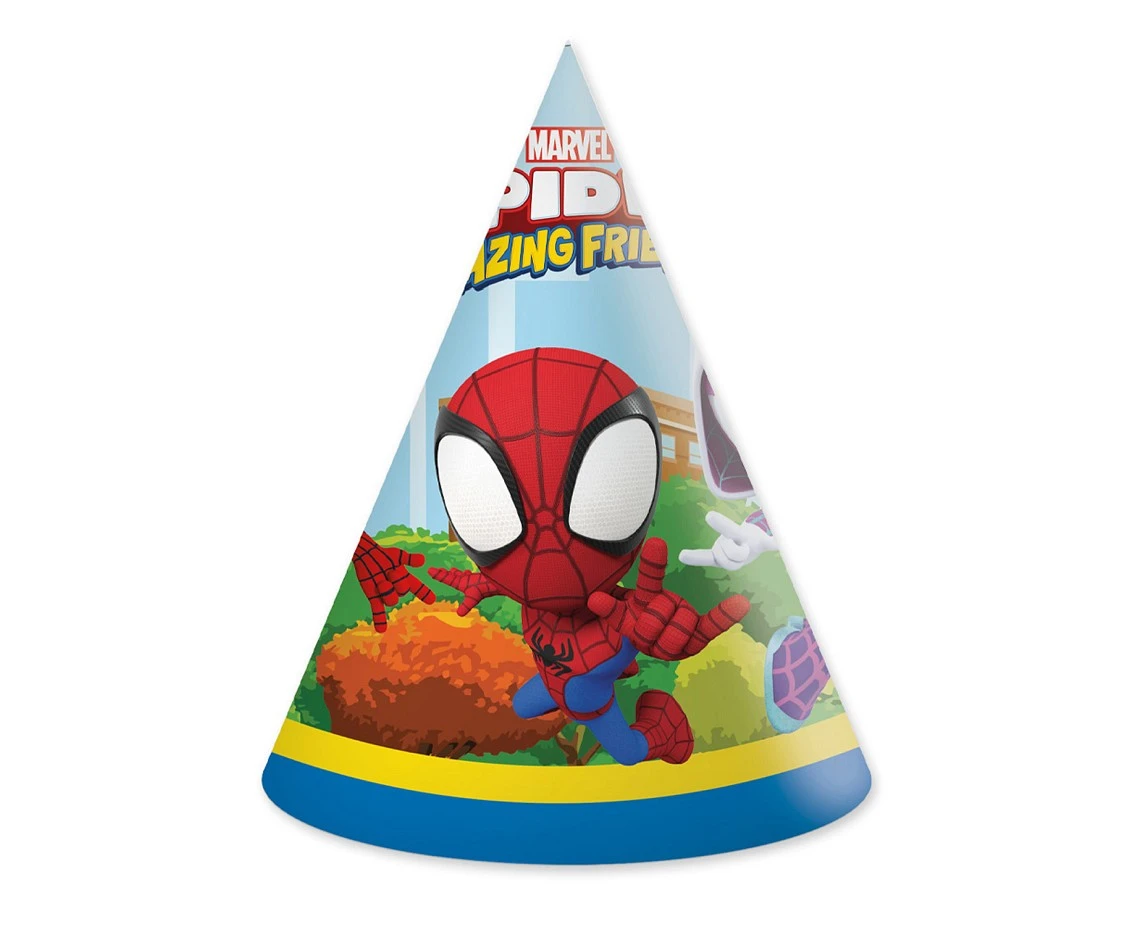 Paper hats Spidey & His Amazing Friends, 6 pcs.