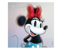 Paper napkins Disney 100 - Minnie, 33x33 cm, 20 pcs. EOL