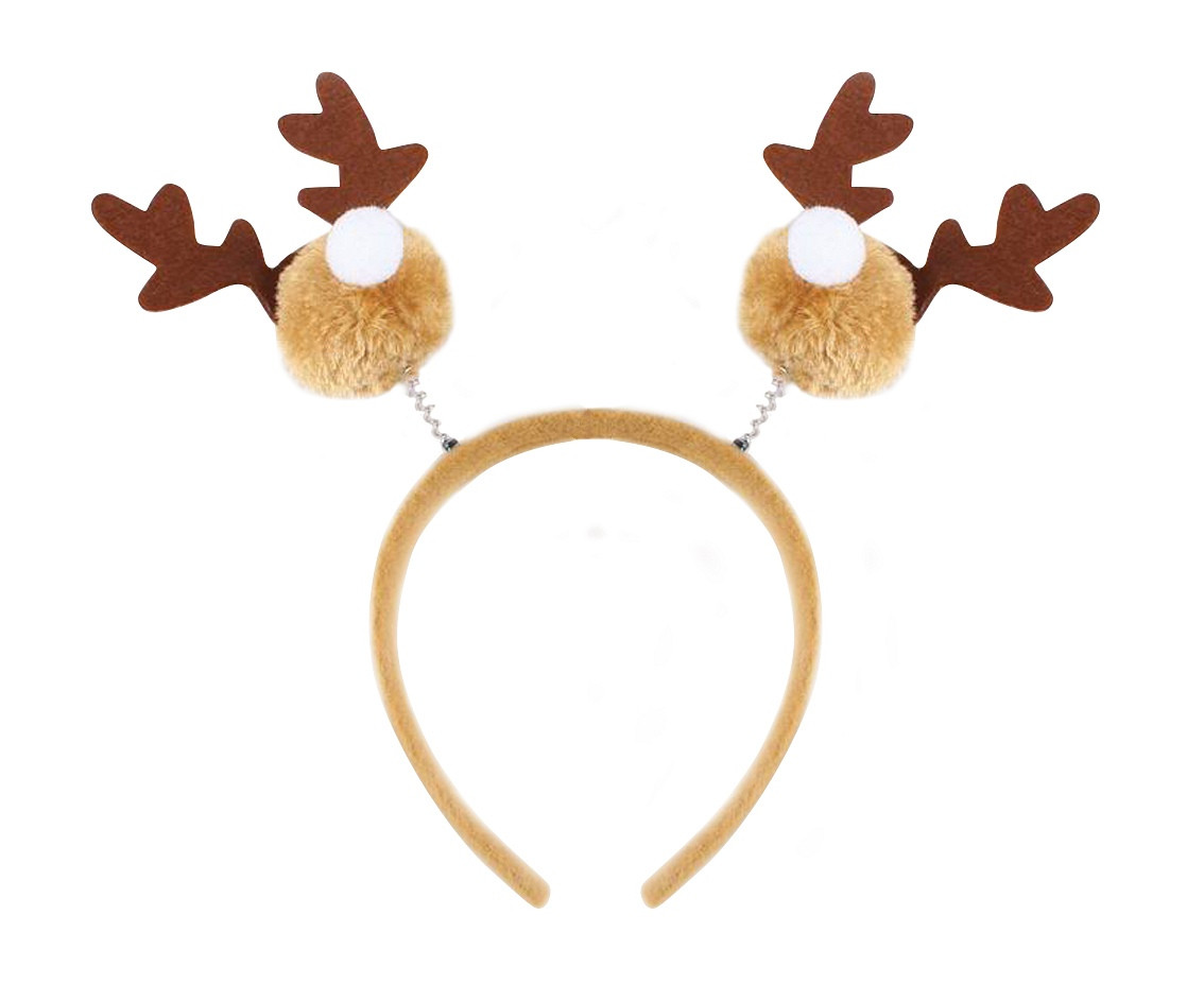 Happy Reindeer headband