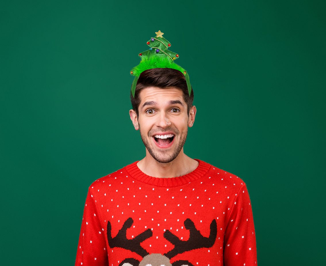 Christmas tree headband