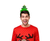Christmas tree headband