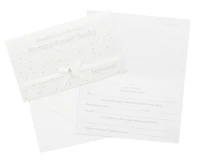 Invitation First Holy Comunion with bow, 5pcs.