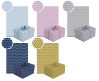 PAW wrapping paper Neutral 25, assorted, 70 x 200 cm