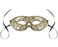 Lace mask "Gold Lady"