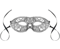 Lace mask "Silver Lady"