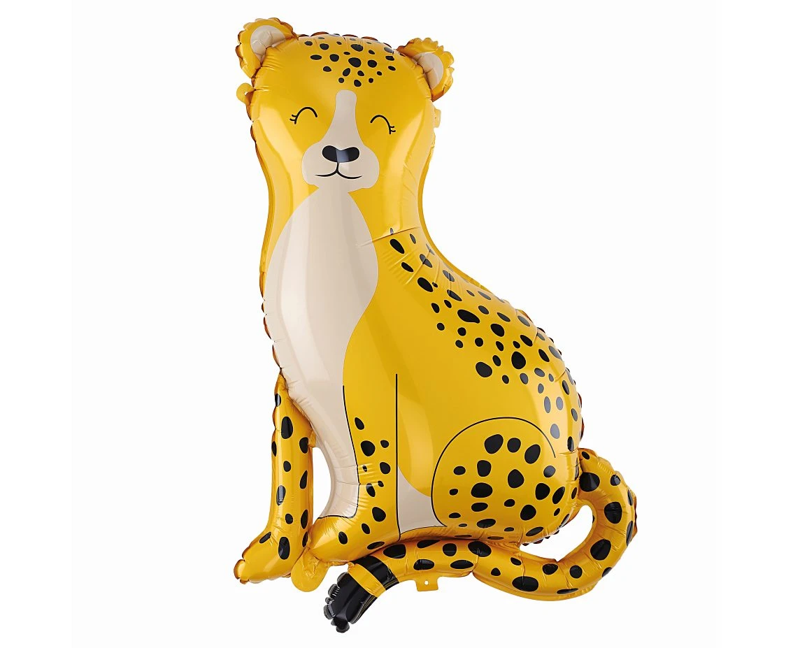 Foil balloon Leopard, 49x72 cm EOL