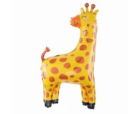 Foil balloon Giraffe, 46x87 cm