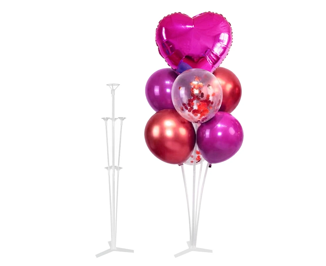 Balloon bouquet frame for 7 balloons, 70 cm