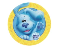 Paper plates Blue''s Clues, 23 cm, 8 pcs EOL