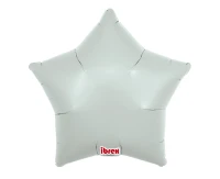 Foil balloon Ibrex Hel, star 15", Misty Blue, 5 pcs.